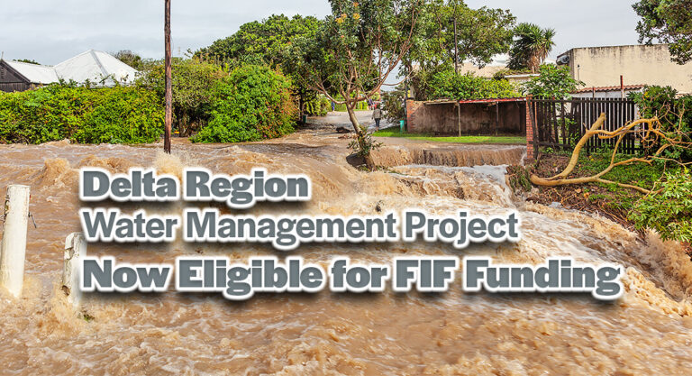 Historic Flood Financing Bill Passes