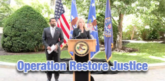 Justice Department Announces Results of Operation Restore Justice