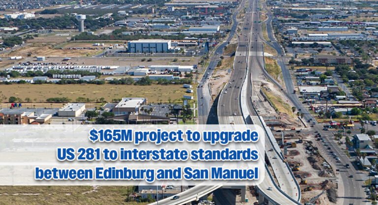 $165M in improvements to US 281 is Underway