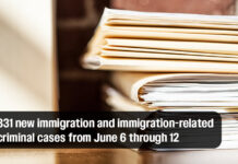 Western District of Texas Adds 331 New Immigration Cases