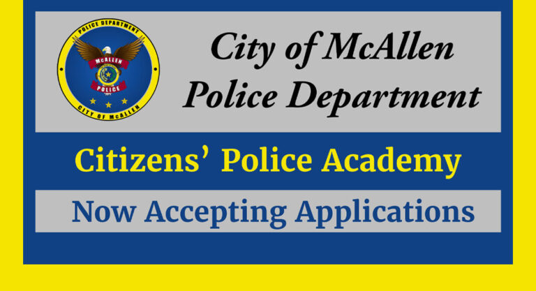 McAllen Police Department Citizens’ Police Academy, August 14th
