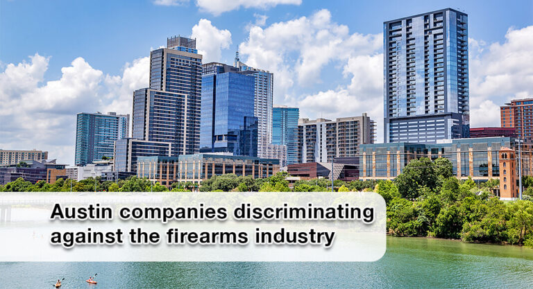 Paxton Demands the City of Austin Stop Contracting with Anti-Gun Companies in Violation of Texas Law