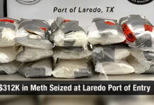 CBP Officers Seize More Than $312K in Meth at Laredo Port of Entry