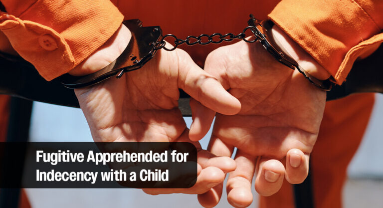 Laredo CBP Officers Apprehend Fugitive Sought for Indecency with a Child
