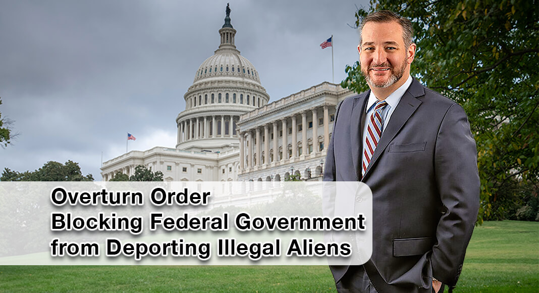 “As originally issued, the standing order automatically enjoined the U.S. Government from removing or altering the legal status of any alien detainee who files a habeas petition in that district, regardless of the petitioner’s physical location." --Senator Ted Cruz. Image for illustration purposes