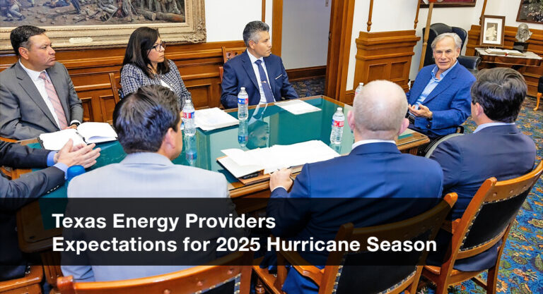 Governor Sets Hurricane Preparedness Expectations with Texas Energy Providers