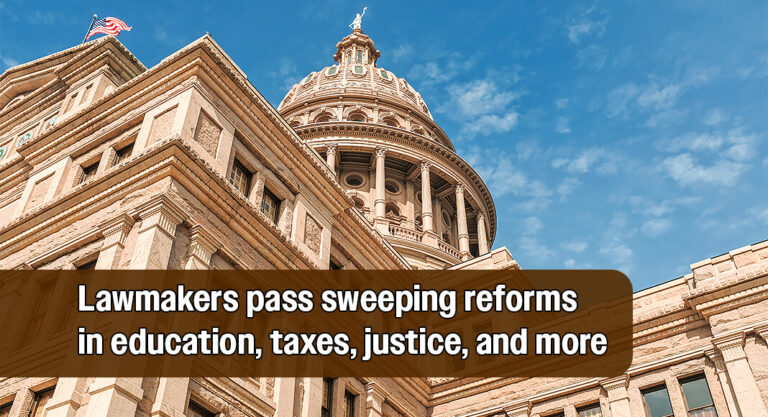 Texas Legislature Wraps 2025 Session with Major Conservative Wins