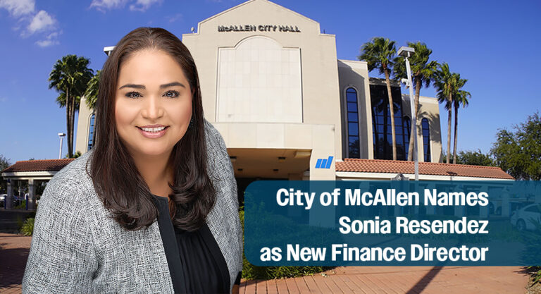 City of McAllen Names Sonia Resendez as New Finance Director