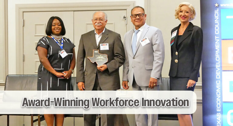 Pharr EDC Wins 2025 Workforce Excellence Award from Texas Economic Development Council