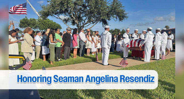 Community Honors Seaman Angelina Resendiz at Funeral in Brownsville