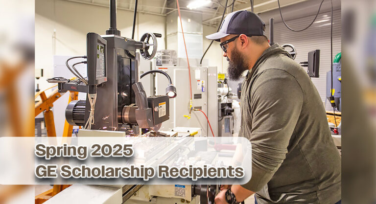 STC Advanced Manufacturing Technology Spring 2025 GE Scholarship Recipients 