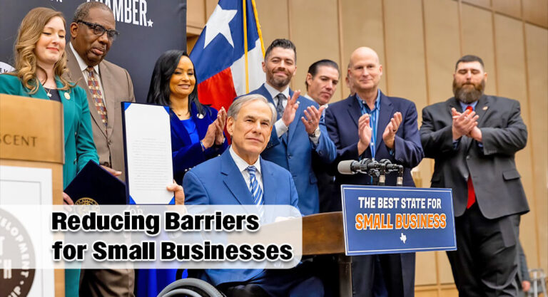 Governor Signs Laws to Reduce Barriers for Small Businesses