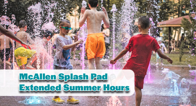 Extended Summer Hours for Splash Pads in McAllen  