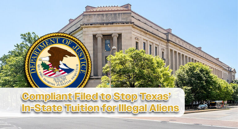 Blocking Decades-Old Texas Laws Providing In-State Tuition for Illegal Aliens