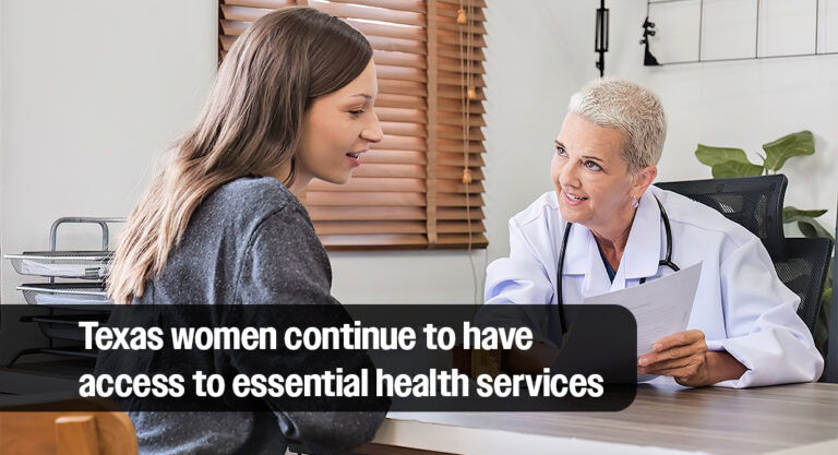Governor Announces Federal Approval For Healthy Texas Women Waiver