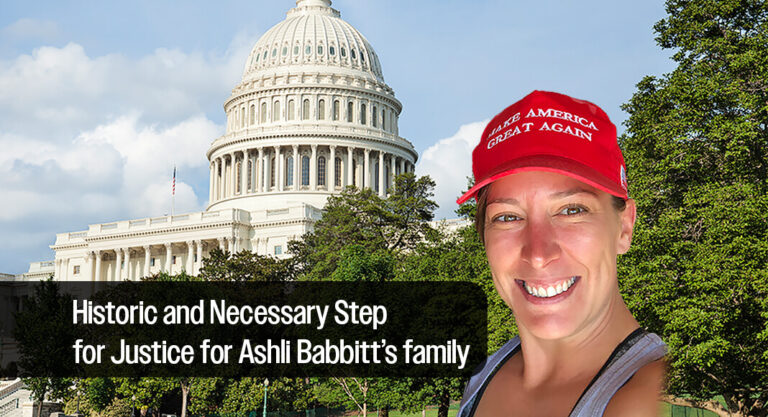 $4.975M Settlement in Ashli Babbitt Wrongful Death Lawsuit with U.S. Government