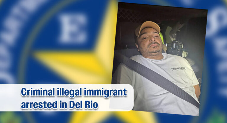 DPS Captures Honduran Man Wanted for Attempted Murder During Traffic Stop in Del Rio