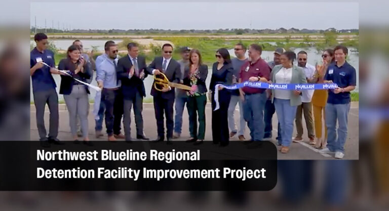 McAllen Hosts Ribbon-Cutting Ceremony for Major Drainage Improvement Project