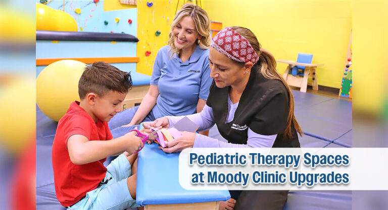 Terracon Foundation Grant Supports Upgrades to Pediatric Therapy Spaces at Moody Clinic