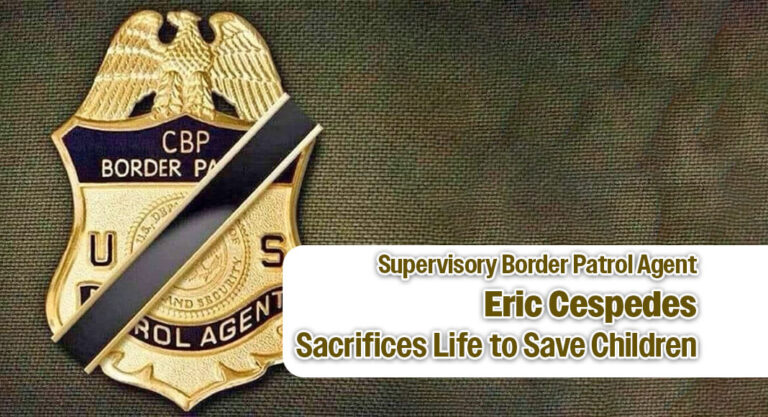 Supervisory Border Patrol Agent Eric Cespedes Sacrifices Life to Save Children