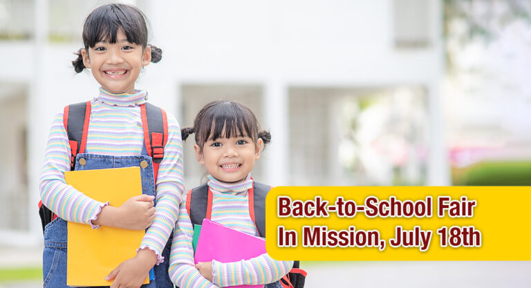 Back-to-School Fair to Support Precinct 3 Families, July 18th