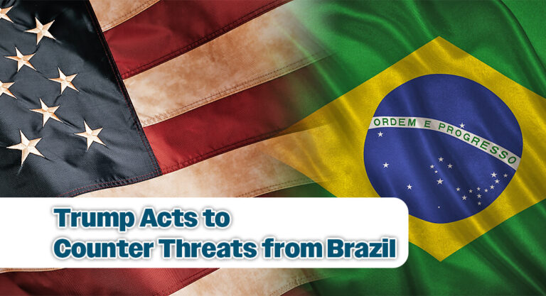 U.S. Responds to Brazilian Government Overreach with 50% Tariff