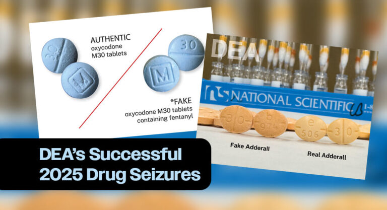 Justice Department Highlights DEA Drug Seizures for First Half of 2025