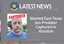 Wanted East Texas Sex Predator Captured in Houston