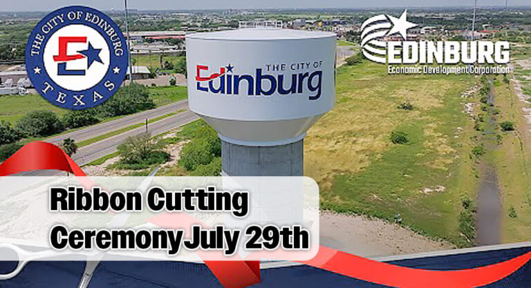 Construction of New City of Edinburg Water Tower Complete