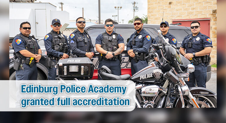 Edinburg Police Department Launches Its Own Police Academy