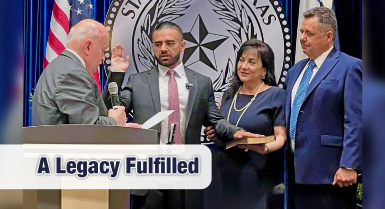 Steven Franz Sworn in by the Same Judge Who Swore in His Father