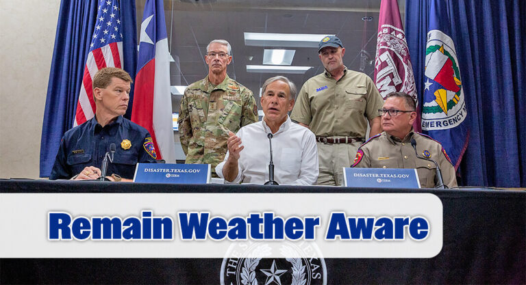 Abbott Updates Texans on State Flood Efforts