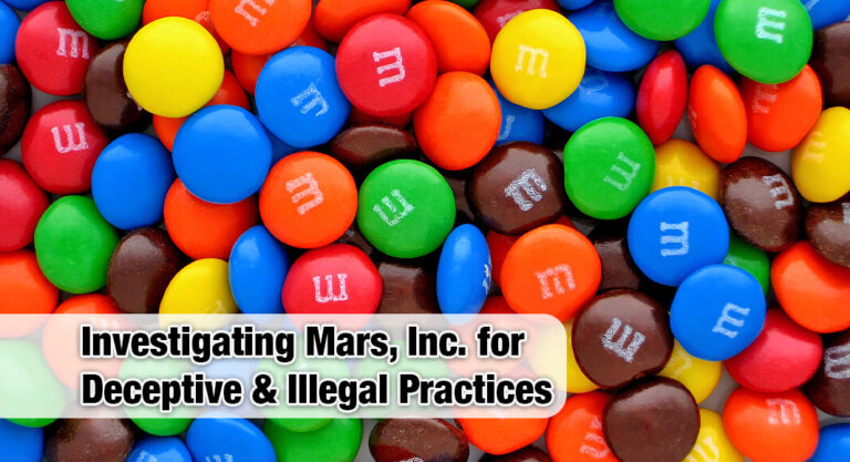 Paxton Investigates Food Company Mars for Deceptive & Illegal Practices