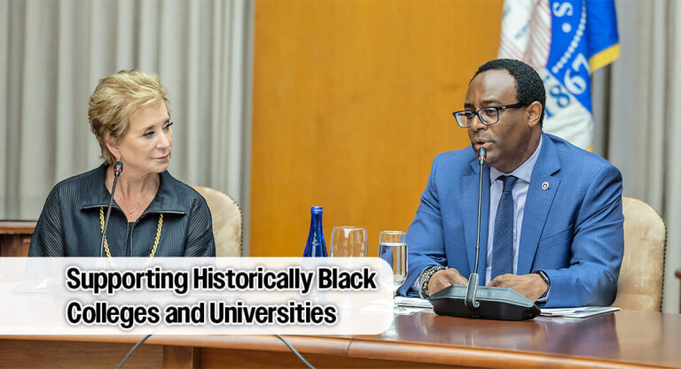 Secretary McMahon Tours Howard University   