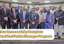 Pharr Recognizes Employees for Completing CPM Program