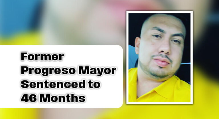 Former Progreso mayor sentenced to nearly four years for cocaine conspiracy that involved use of school building