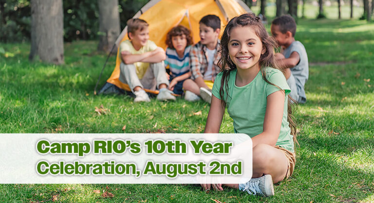 Camp RIO Celebrates 10 Years of Outdoor Fun with Community Bash, August 2nd