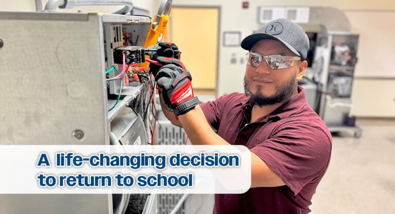 STC’s HVAC-R Program Helps Starr County Grad Build a Career Close to Home
