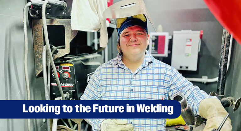 Starr County Welding Student Sets Sights on Gas Industry Leadership