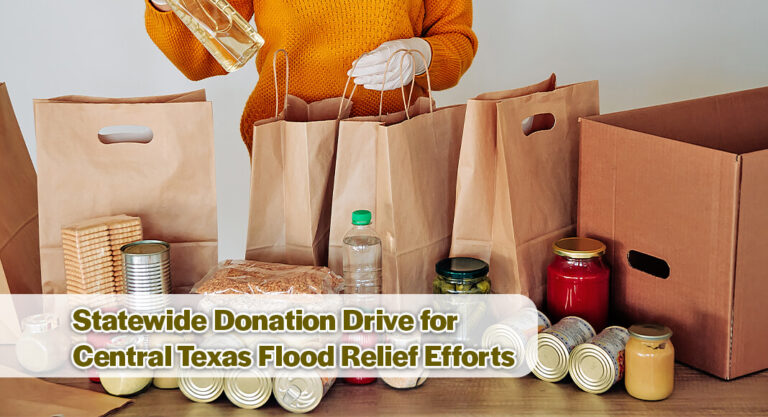 STVT Hosts Statewide Donation Drive for Central Texas Flood Relief Efforts