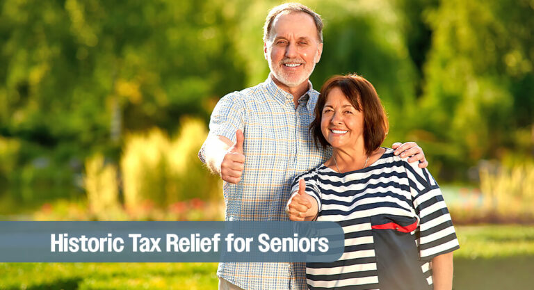 Social Security Applauds Passage of Legislation Providing Historic Tax Relief for Seniors