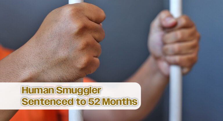 High-Speed Pursuit Results in 52-Month Sentence for Alien Smuggler