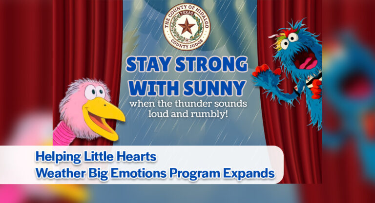 Final Stop for “Through the Storm with Sunny” Puppet Show is July 23rd at Palm View Branch Library