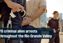 “Operation Pick-Off” results in nearly 80 criminal alien arrests throughout the Rio Grande Valley