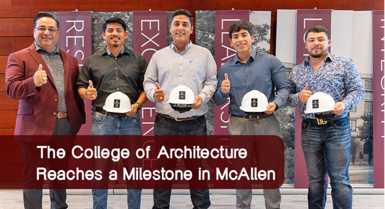First to Graduate from Texas A&M Higher Education Center at McAllen with Construction Science Degrees