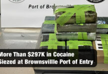 CBP Officers Seize More Than $297K in Cocaine at Los Indios International Bridge