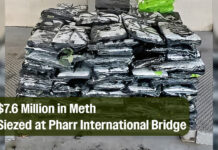 $7.6 Million in Meth Found in a Shipment of Roses at Pharr International Bridge