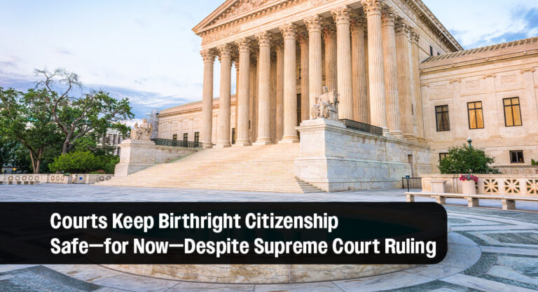 Trump’s Birthright Citizenship Order Still Blocked, the Legal Fight Continues