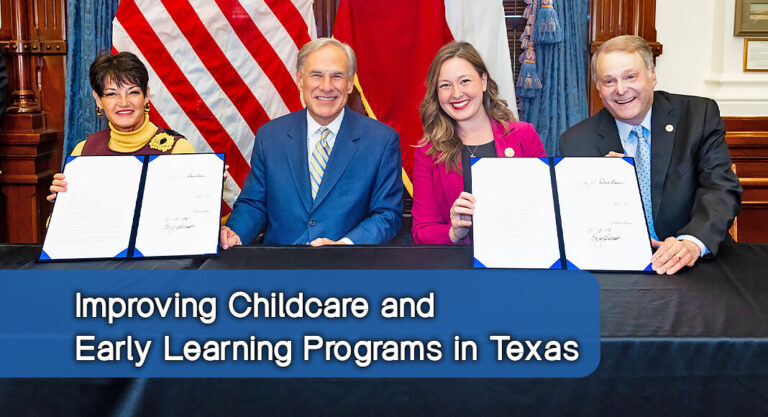 Governor Abbott Signs Laws to Boost Texas Childcare Initiatives