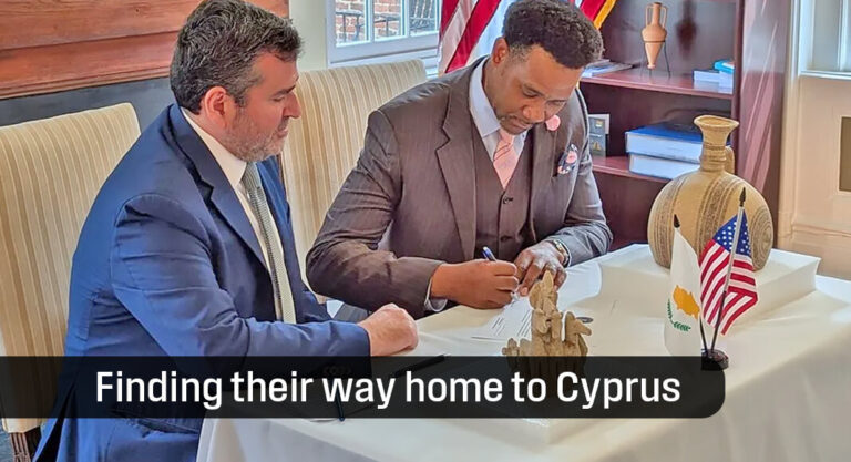 FBI Returns Ancient Artifacts to the Cypriot Government